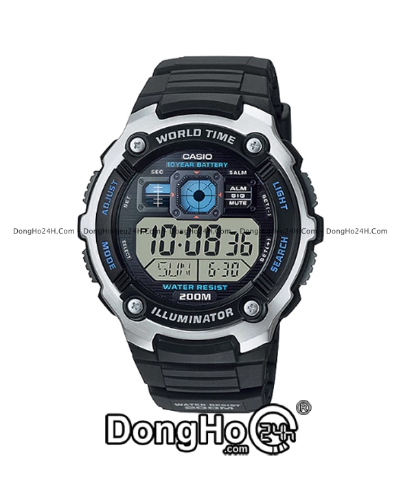 Đồng hồ Đồng hồ Casio Digital AE-2000W-1AVDF chính hãng 