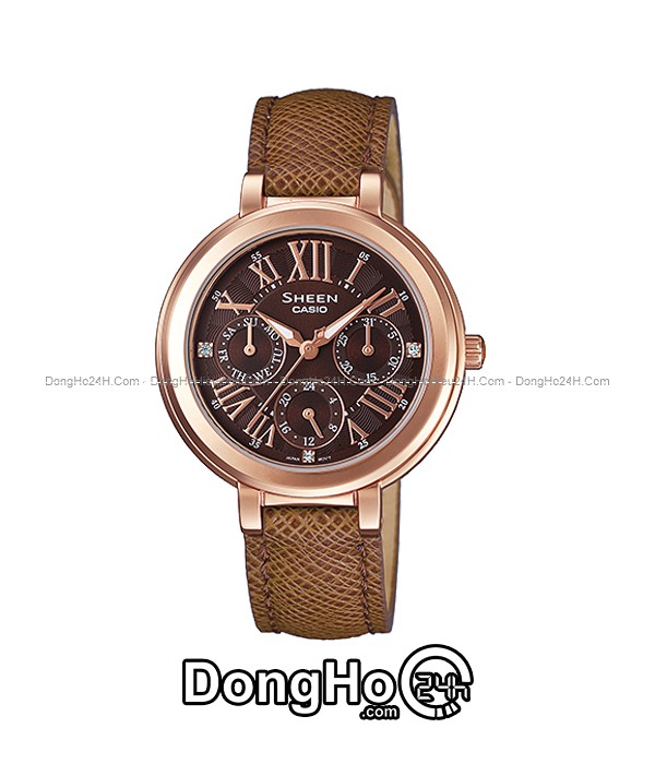 Đồng hồ Đồng hồ Casio Sheen SHE-3034GL-5AUDR chính hãng 